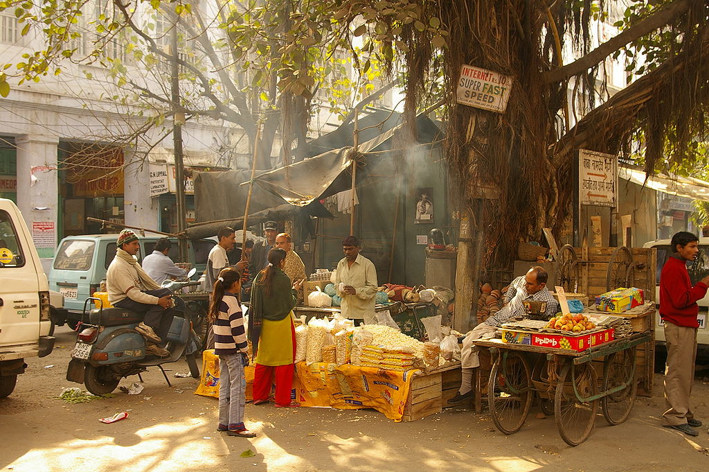 Bazaar in India