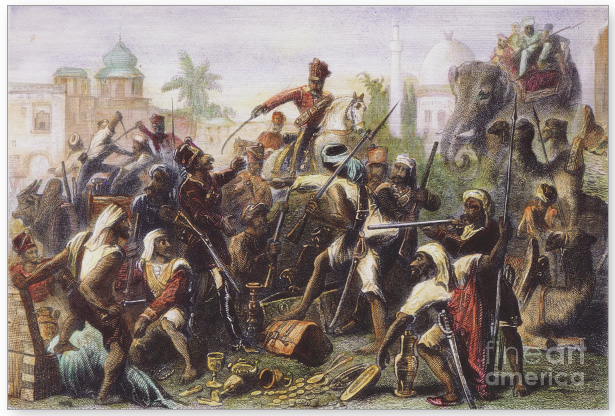 Sepoy Mutiny, 1857, by Granger